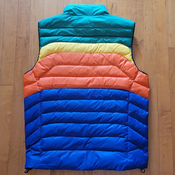 Polo Ralph Lauren Men's Small Multi Color Puffer Vest Colorblock NWT - Picture 3 of 12